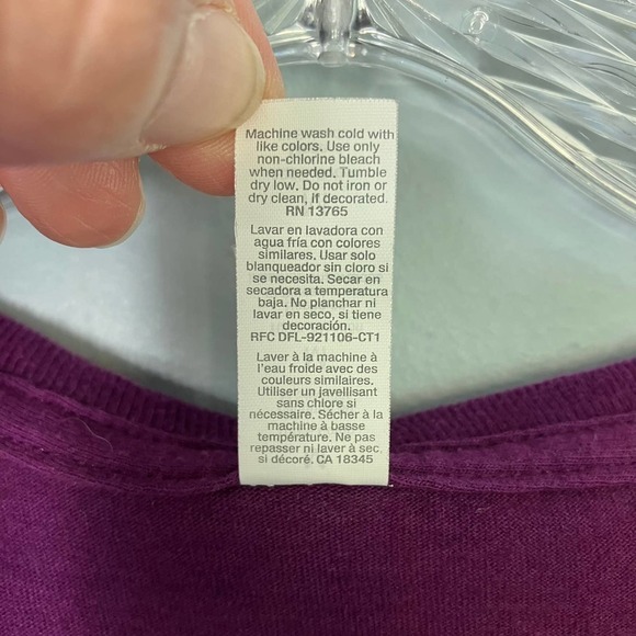 WE Have Nothing to Lose & A World to See Purple Statement T-Shirt Women's Size M - Picture 4 of 15